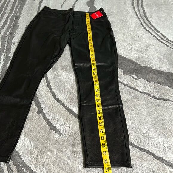 Spanx Ankle Faux Leather Skinny‎ Pants - Picture 9 of 15